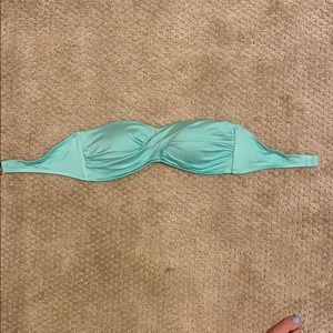 Teal bikini top